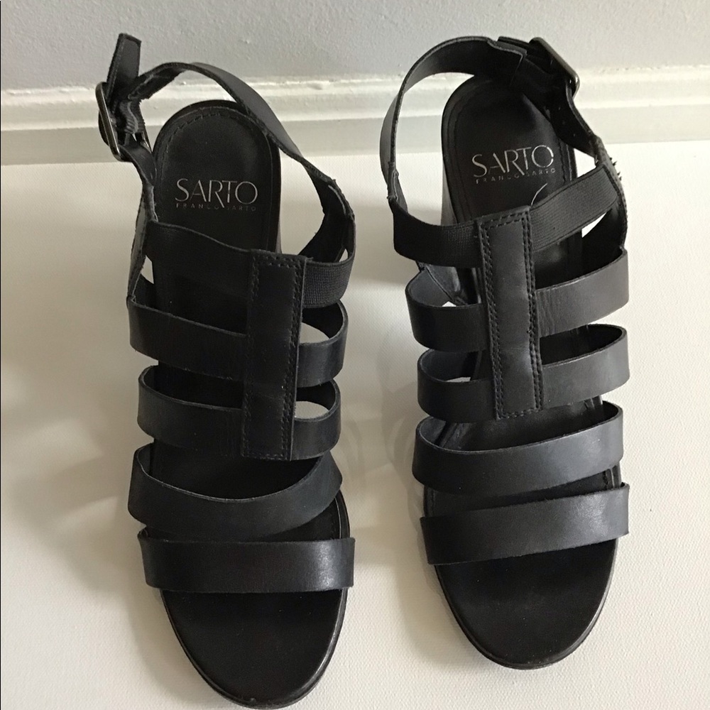 Franco Sarto chunky heel sandal